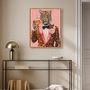 Art Remedy Tiger Bellini Suit Tiger Glam Wall Art Framed - 2 of 4