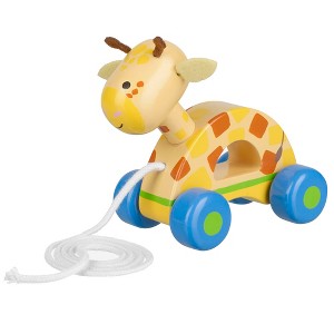 Orange Tree Toys: Pull Along: Giraffe - Wooden Toy, Age 1+ - 1 of 4