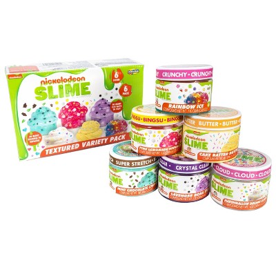 Nickelodeon Slime Textured Variety - 6pk