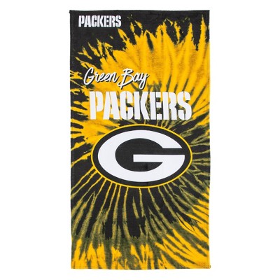 Green Bay Packers NFL On Fire Towel