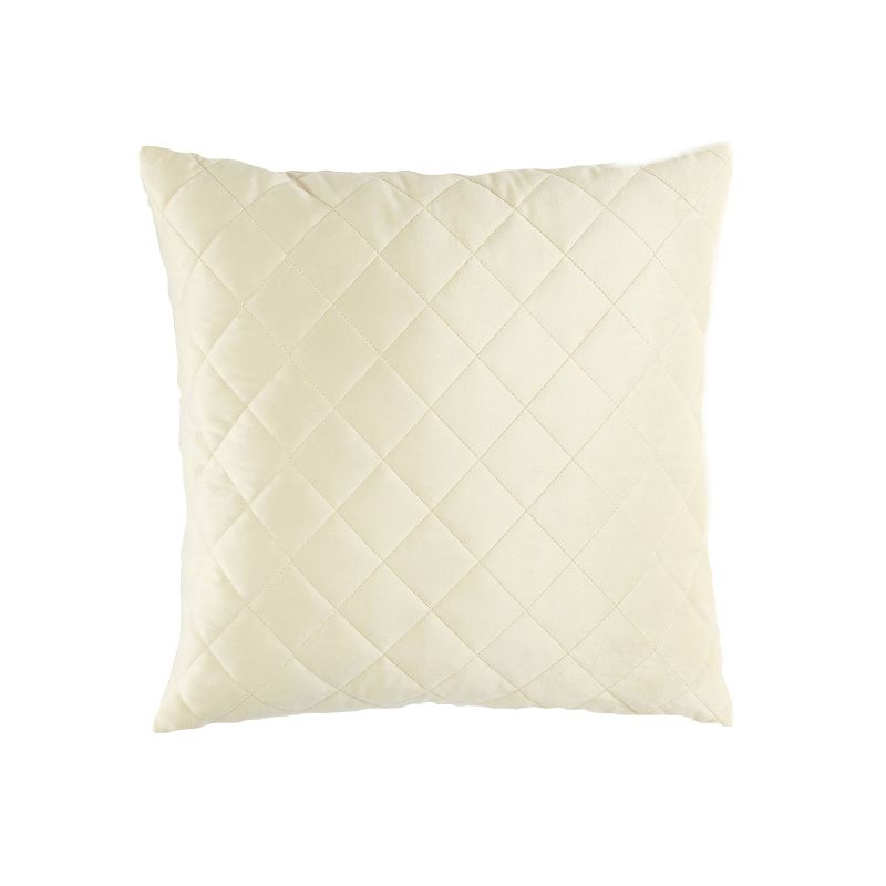 20"x20" Oversize Diamond Velvet Square Throw Pillow - Lush Décor, 1 of 8