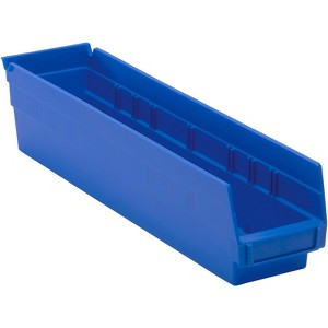 Quantum Storage Systems Economy Shelf Bin, 17-7/8"W X 4-1/8"D X 4"H - 1 of 1
