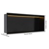 YIYIBYUS Recessed Shower Shelf, Recessed Storage Shelf, Bathroom Shower Shelf with LED - 3 of 4