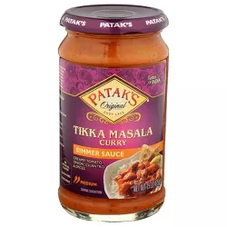 Patak's Tikka Masala Curry Simmer Sauce 15oz