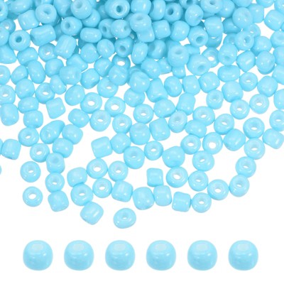 Unique Bargains Loose Craft DIY Earring Necklace Making Glass Round Beads 2000 Pcs