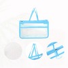Unique Bargains EVA Zipper Clear Makeup Bags and Organizers 1 Pc - 4 of 4