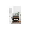 Alder Bay Ionatan Nightstand Black: Modern Style, Acacia & Pine Wood, 22" High with Shelf & Drawer - 4 of 4