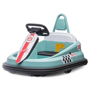 6V Kids Ride-On Bumper Car for Toddlers (Ages 3-6) – 360° Spin, Lights, Music, Horn & Safety Belt - 1 of 4
