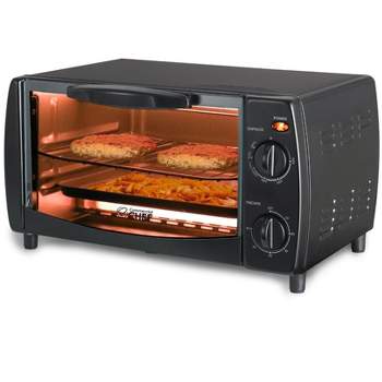 Rise By Dash Plastic Black 2 Slot Toaster 7.4 In. H X 7.2 In. W X 11.1 In.  D : Target