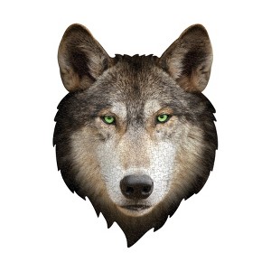 Madd Capp I Am Wolf Shaped 550pc Jigsaw Puzzle - 1 of 4