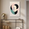 Art Remedy Cubist Style Jade Ring Contemporary Shapes Abstract Wall Art Framed - 2 of 4