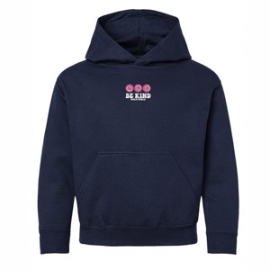 The Juniper Shop SmileyWorld Embroidered Be Kind Turning Smiles Youth Hoodie - 1 of 3