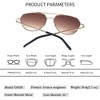 Anna-Kaci Women's Classic Aviator Sunglasses - 4 of 4