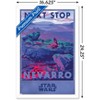 Trends International Star Wars: Nevarro - Next Stop Nevarro Framed Wall Poster Prints - 3 of 4