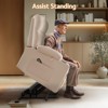 Large Power Lift Recliner Chairs for Elderly,Cupholder,Remote Control,Side Pockets - 4 of 4
