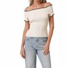 Women's Reonny Of The Shoulder - line and dot - 2 of 4