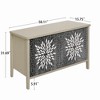 Bella Depot 58.11''W 4 Doors Modern Storage Cabinet with Adjustable Shelvesfor Living Room, Dining Room, Kitchen and Entryway - 4 of 4