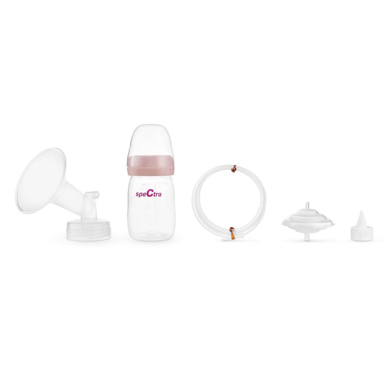 Spectra Breast Pump Premium Accessory Kit with 24mm Breast Flange, Replacement Parts, and Bottle, 1 of 11