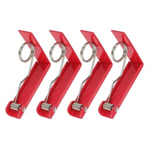 Unique Bargains Stainless Steel Windproof Anti-Rust Tablecloth Clips 2.87" x 2.36" - 1 of 4