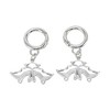 Unique Bargains Winged Bat Shoelace Charms 1 Pair - 4 of 4