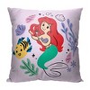 Disney Little Mermaid Doodle Ariel Throw Pillow 18x18 Inches - 2 of 3