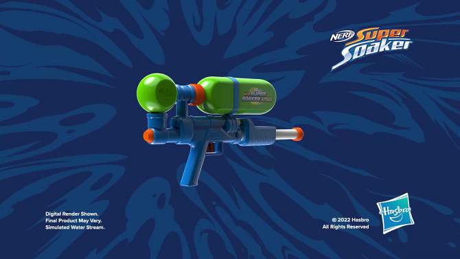 NERF Super Soaker XP100 Water Blaster, 2 of 10, play video