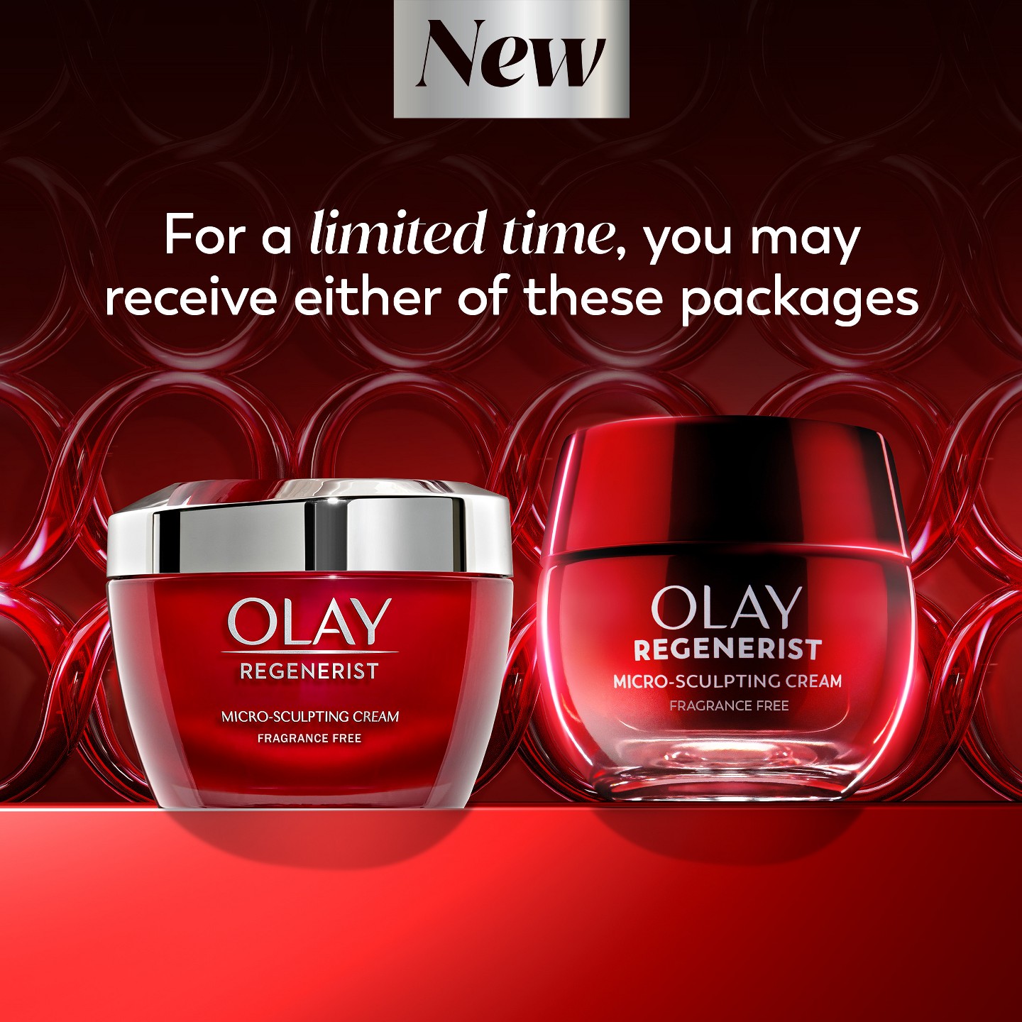Крем для лица Olay Regenerist Micro-Sculpting без отдушки, 1.7 oz, цвет: Кремовый — фото 2