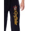 Harry Potter Mens' Hogwarts All Houses Sleep Jogger Pajama Pants Black - 2 of 4