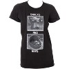 Seven Times Six Star Wars The Mandalorian The Child Photo Album Snacks Naps Juniors Shirt Black - 2 of 4