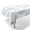 Evanjelina & Co Toile De Jouy Duck Egg Blue Tablecloth - Deny Designs - 2 of 3