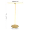 YIYIBYUS Height Adjustable Clothing Rack, Freestanding Metal Clothes Garment Rack for Closet Organizer - 4 of 4