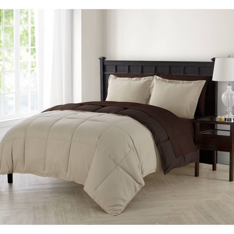 Lincoln Down Alternative Reversible Bed in a Bag Comforter Set  - VCNY, 4 of 14