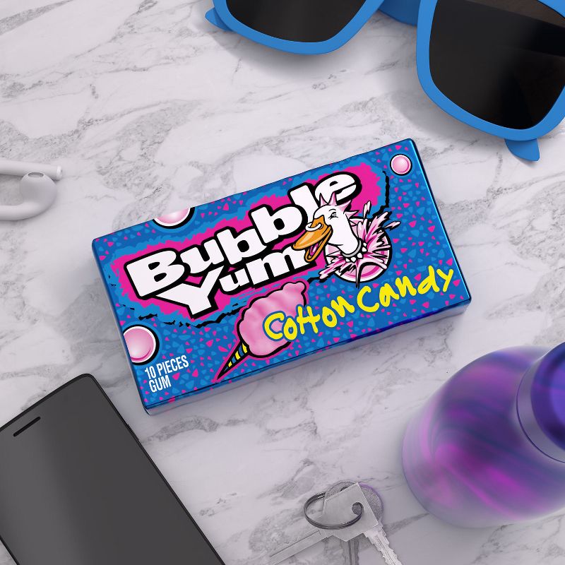 Bubble Yum Cotton Candy Gum - 10pcs - 2.82oz, 2 of 9