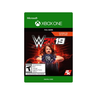 wwe 2k19 cheap xbox one