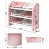 BABYYER Kids Toys Storage Organizer with 6 Removable Bins, Toy Storage Cabinet for Playroom and Bedroom, Toddler Furniture for Boys and Girls - 4 of 4