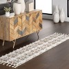 Nuloom Crimson High-Low Plaid Tasseled Indoor Area Rug - 2 of 4