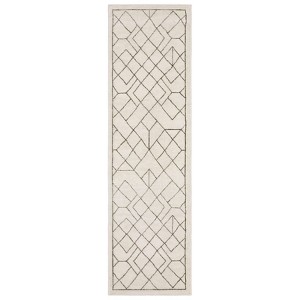Oriental Weavers Raylan RAY06 Ivory/ Taupe Indoor Area Rug - 2'3" x 7'6" - 1 of 4