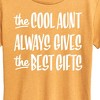 Women's - Instant Message - Best Christmas Gifts Cool Aunt Short Sleeve Graphic T-Shirt - 2 of 4