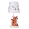 Lambs & Ivy Treetop Fox Custom Hand-Painted Nursery/Child Lamp with Shade & Bulb - 2 of 4