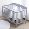 BreathableBaby Breathable Mesh Crib Liner - Deluxe Sheer Quilted Collection - 2 of 4