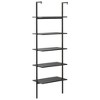 vidaXL 5-Tier Leaning Shelf Storage Bookshelf Rack for Living Room - 4 of 4