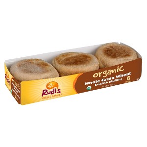 Rudi's Organic Whole Grain Wheat English Muffins - 12oz - 1 of 1