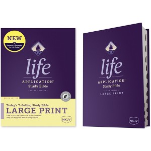 NKJV Life Application Study Bible, Third Edition, Large Print (Hardcover, Indexed, Red Letter) - 1 of 1