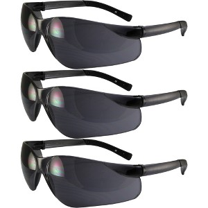Global Vision Eyewear Turbo Jet Safety Motorcycle Glasses with Smoke Lenses - 1 of 4