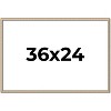 PosterPalooza | Minimalist Silver Picture Frame - UV Acrylic, Backing Board, Hanging Hardware Included - 2 of 4