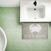 Stupell Industries Poppy Place on Geometric Printed Plush Bathroom Floor Mat, design by Kim Allen - 3 of 4