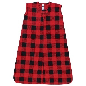 Hudson Baby Cotton Sleeveless Wearable Sleeping Bag, Sack, Blanket, Buffalo Plaid - 1 of 2