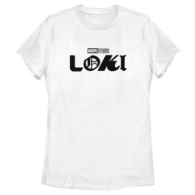 Women's Marvel Loki Logo T-shirt : Target