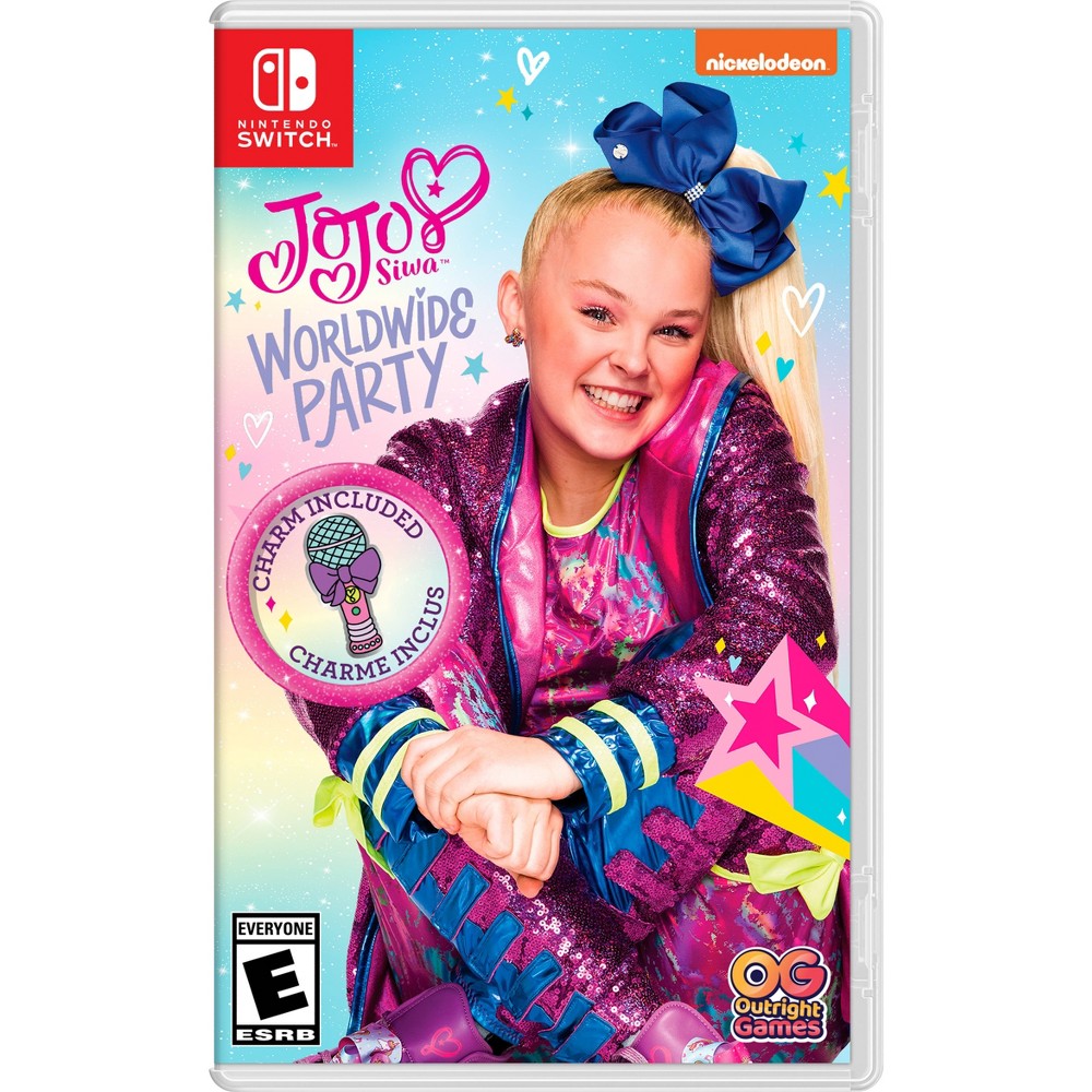 Photos - Game Nickelodeon JoJo Siwa:Worldwide Party - Nintendo Switch: Music Adventure, Exclusive Mi 