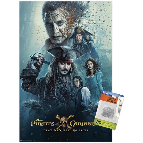 Disney Poster Pin Pirates purchases of the Caribbean